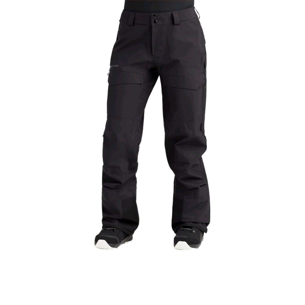 Dakine Sender Stretch 3L Women’s Shell Snowboard Pants Black Large NWT RECCO